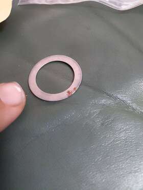 23111340367 Bmw New Oem Motorcycle Spacer 20 X28x .5