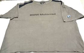 39011 Bmw #39011 Motorrad Xxl T-shirt Rubber Roundel On Left Sleeve Aprox. 2008 100% Cotton