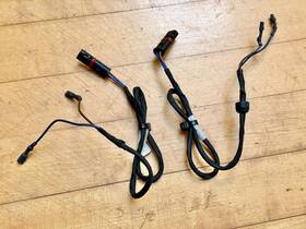 61127699594 Bmw Genuine Motorcycle Turn Signal Connection Cables Pair 2 Part #