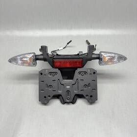 8532317 Bmw R1250 Gs Rear Plate Holder With Signal Lights 2018 2019 2020 Oem