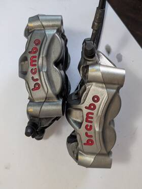 61041512a Brembo Ducati Multistrada 1260 Pikes Peak Front Brake Calipers
