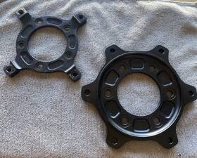 S5006 Brembo Marchesini Mounting Plates Off A Huskavarna Sm610 Supermoto