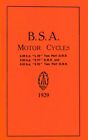 Bs033 Bsa Motorcycle Helpful Hints Book For Two Port Models Reproduction