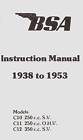 Bs063 B.s.a 1938-1953 Motor Cycle