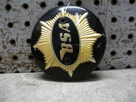 67-8116 Bsa 1949 1965 45 65 Goldstar Gold Star 650 Tank Badge Pair Oem