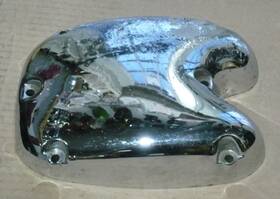 68-0139 Bsa 1962-1966 A50 500cc And A65 650cc Rocker Box Cover Part # - Chromed