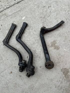68-0843 Bsa Footpeg Footrest And Starter Lever 500 650 A65 Lightning Thunderbolt Used