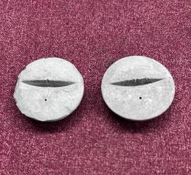 70-9816 Bsa Oem A65 A50 B44 Vented Primary Cover Inspection Caps #2 Triumph