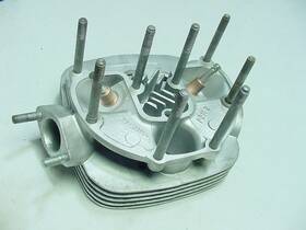 71-2195 Bsa 1971 72 Triumph B25 T25 Cylinder Head Part # Ported And Polished Good