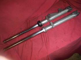 191817171615141413 Bsa B 50 Mx 1972 B50 Oem Front Forks Ahrma Vintage