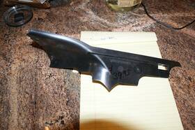 M0903.02a8a Buell Xb12s Lightning Front Air Duct Scoop Used Excellent