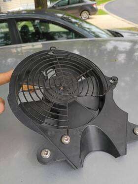 Buell Y005002a8a Lightning Xb12ss Rear Cooling Fan
