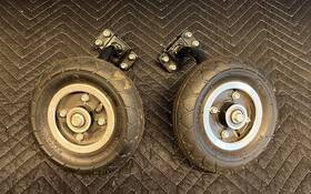 19705 Burrowmax #19705 Burromax Mini Bike Training Wheels Part Fits Tt250 Tt350r