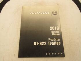 219100421 Can-am 2010 Roadster Rt-622 Owners Service Manual Part#