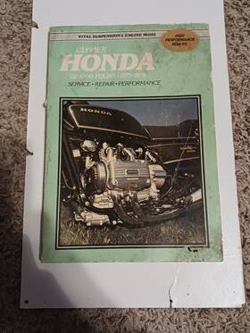 0-89287-238-1 Clymer Honda Gl-1000 Fours 1975-1978 Service Repair Performance Manual