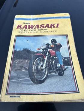 Clymer 024185735663 Manual For Kawasaki Kz/z/zx750 M450