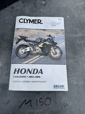 Clymer 024185910862 Motorcycle Repair Manual Honda Cbr600rr 2003-2006 M220