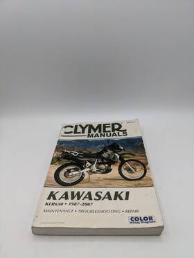 Cm4743 Clymer 474-3 Manual For Kawasaki Klr650