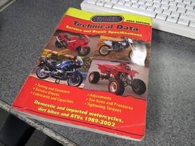 Db02 Clymer Technical Data Service And Repair Specifications 1989-2002 Edition