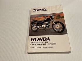 M324-5 Clymer M3245 Service Shop Repair Manual Twinstar Rebel 250 Nighthawk 1978-2003