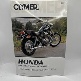 M334 Clymer 1978-1987 Honda Cm400a Hondamatic Repair Manual