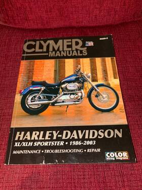 M429-5 Clymer 1986-2003 Harley Davidson Sportster Xl Xlh Repair Manual M429