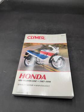 M439 Clymer Honda Cbr600f 1987-90 Hurricane Service Manual Book 1989 1988