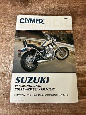 Ft87-ft07 Clymer M482-3 Manual For Suzuki Vs1400 Intruder Cm4823