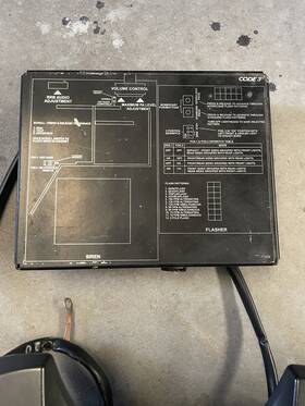 Jj0084140 Code3 Bmw R1200rtp K26 Code 3 Control Box Police Radio Siren Emergency Lights Tested