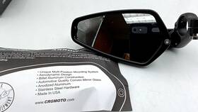 Ao-100 Crg Constructors Racing Group Arrow Mirror - Black