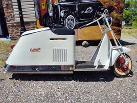 596423 Cushman Original Allstate Moped Bike / Motorcycle Vintage Retro Collect