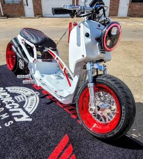 Jh2af58046301375 Custom Honda Ruckus By Ruck City