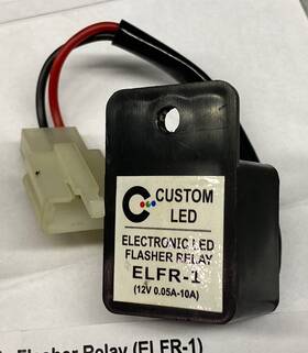 Elfr-1 Custom Led Flasher Relay Fast Blinker Fix Plug Play Honda Yamaha Kawa