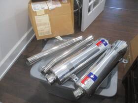 535-14a D&d Performance Suzuki Dual Slip On Ss Exhaust Hayabusa 99-07 Gsx1300r