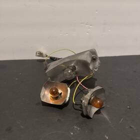 Ed07.37 Derbi Original Oe Piaggo Gp1 Taillight Blinker Assembly Complete 2001-2003 Rear