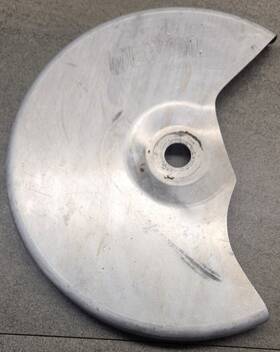 0104-2401 Devol 1993 Kx 250 Aluminum Front Disc Guard Kx250 125 Kx125 1999 To 2004