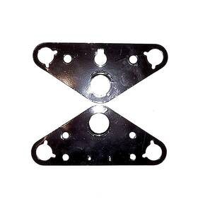 921.154.2515 Dkw/sachs #921.154.2515 60/70s Vintage 125 Triple Tree Decks For Earles Forks Pair/ex Cc213