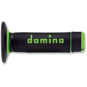 A02041c4440a7-1 Domino Dually Grips - Black/green