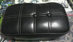 Ds902131 Drag Specialties Vtg Chopper Pillion Pad Seat Harley Knucklehead Flathead Panhead Sportster
