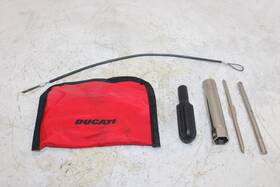 69720061b Ducati 1998 Monster 900 Oem Stock Tools Tool Bag Kit Set