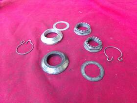 75012111aa Ducati 848 Superbike Rear Wheel Nuts Clips And Spacers 2011 Oem Nice Used