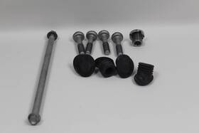 77918431aa Ducati Monster 821 18-19 Engine Frame Mounting Bolts Plugs Hardware