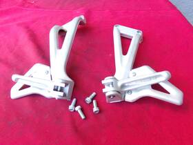 82410691a Ducati Monster S2r 800 1000 S4r Rear Foot Peg Brackets Oem Nice