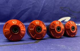 97380781a Ducati Frame Plugs Red Monster 797 2017-2021 Oem