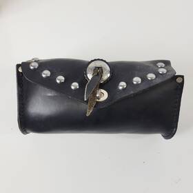 10219353 Eagle Leather Windshield Bag Studs And Concho For Harley Davidson Models