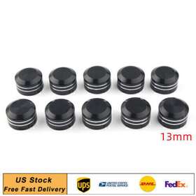 Enen-tradingusa 612021309330 Cnc Cut Inner 13mm Schrauben Motor Bolt Topper Caps Cover For Harley Black