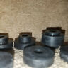 82-5336 F5229 82-5229 F5336 F967 82-0967 Tricor Aston Ltd Coventry England Triumph Gas Tank Rubber Mounting