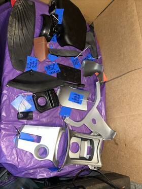 Bv350 Faco 29120 Plastic Parts Panels Body Piaggio 2013 Lot 2586