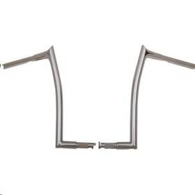 907016 Fat Baggers Inc. 1-1/4 Inch Ez Install Pointed Top Handlebars - Chrome