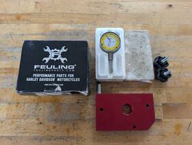 9015 Feuling Crankshaft Runout And Gear Drive Backlash Tool For Harley-davidson